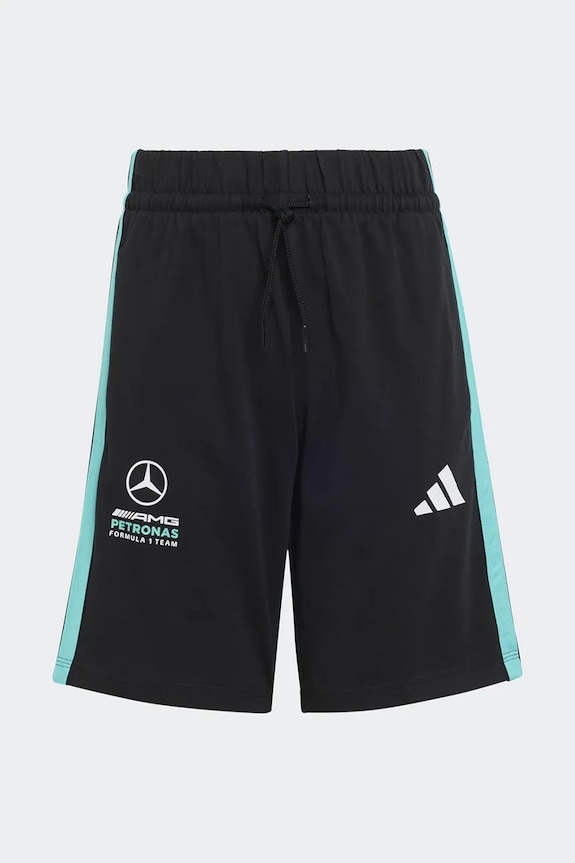 Детские хлопковые шорты adidas Performance MERCEDES casual чёрный KE5920