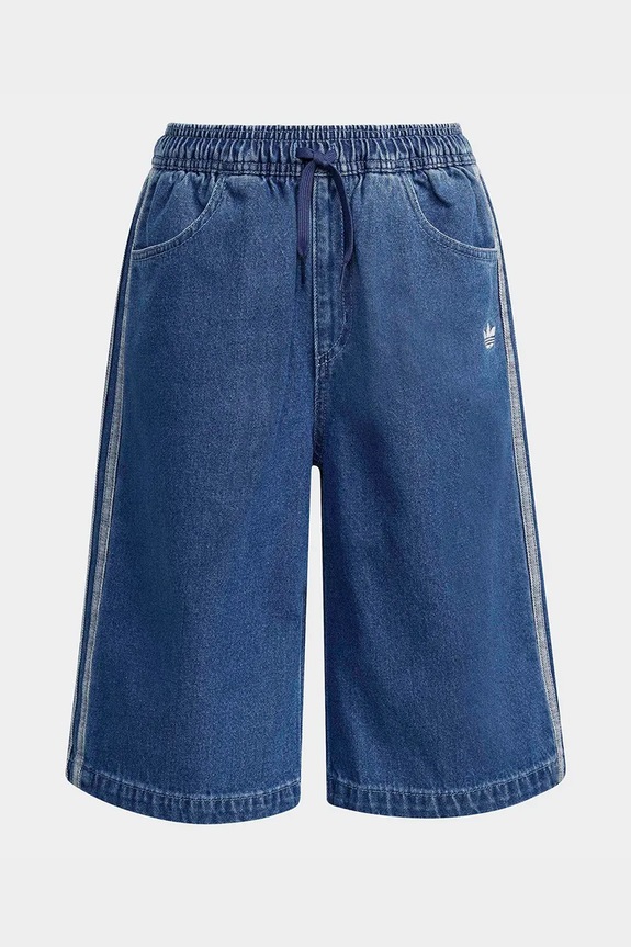 Otroške kratke hlače iz jeansa adidas Originals KE2969 modra SS26
