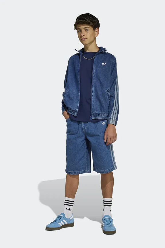 Otroške kratke hlače iz jeansa adidas Originals KE2969