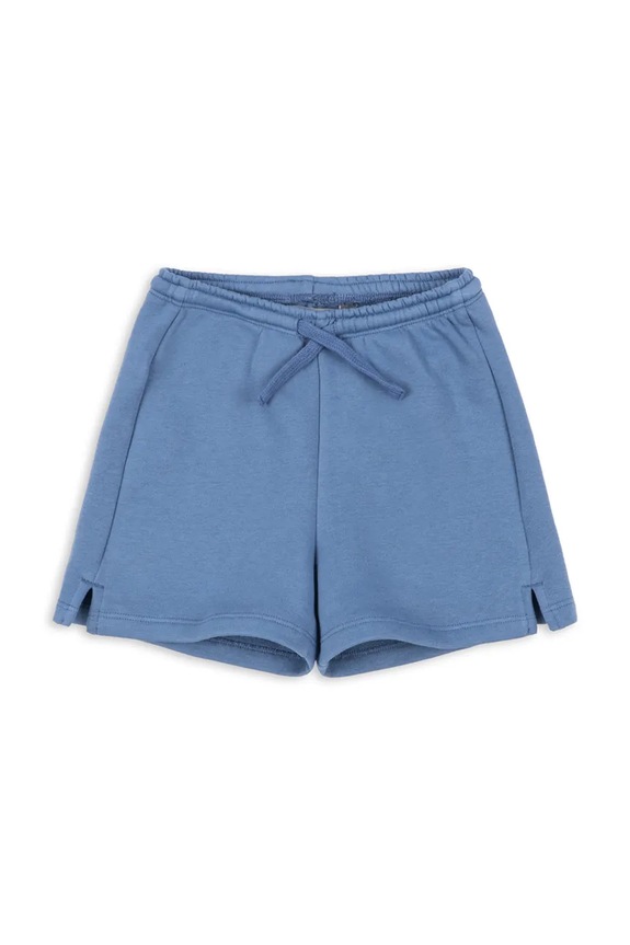 Παιδικό σορτς Konges Sløjd LOUMILLA SWEAT SHORTS OCS casual μπλε KS104949.PPY2