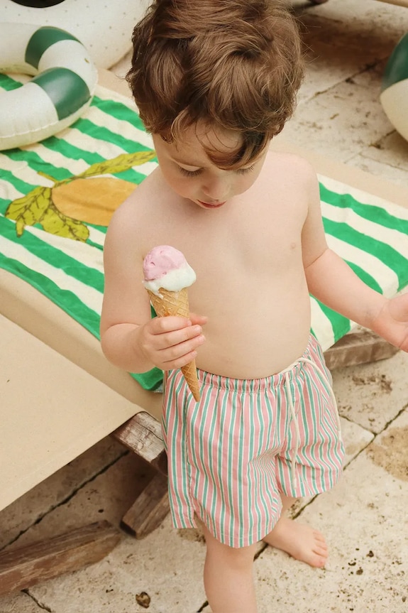 Παιδικά σορτς κολύμβησης Konges Sløjd ASNOU SWIM SHORTS GRS KS104639.PPY2