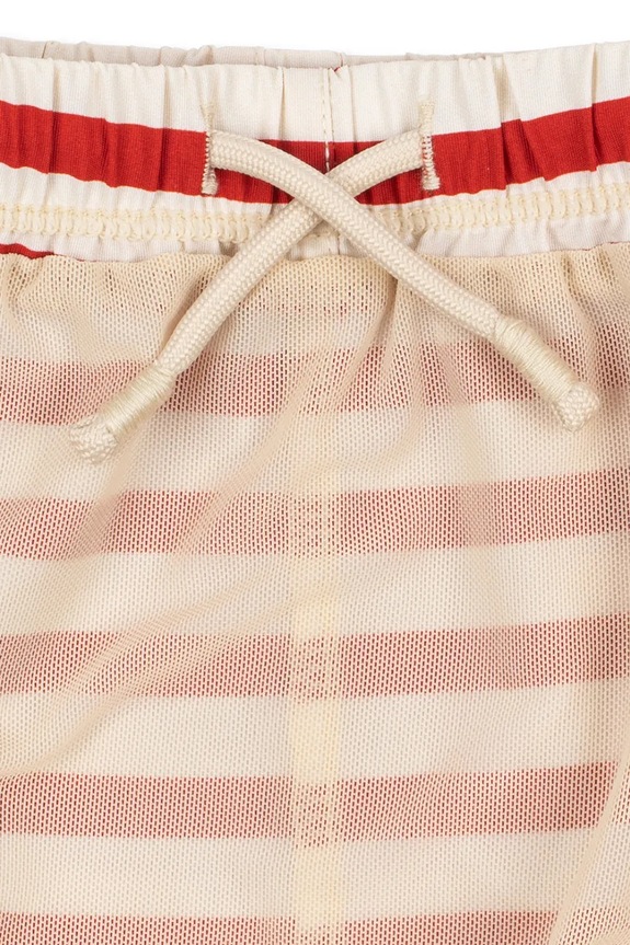 Παιδικά σορτς κολύμβησης Konges Sløjd ASNOU SWIM SHORTS GRS κόκκινο KS104639.PPY2