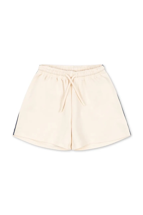 Detské bavlnené šortky Konges Sløjd FLORIAN SHORTS GOTS KS104815.PPY2 béžová SS26