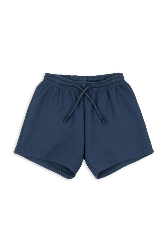 Konges Sløjd gyerek pamut rövidnadrág FLORIAN SHORTS GOTS dzsörzé sötétkék KS104815.PPY2