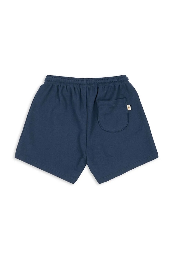 Konges Sløjd gyerek pamut rövidnadrág FLORIAN SHORTS GOTS KS104815.PPY2 sötétkék SS26