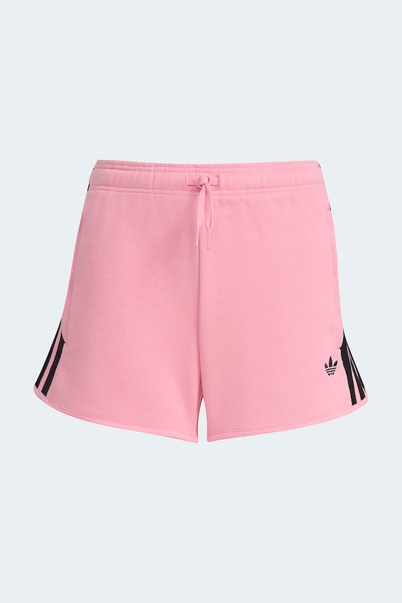 adidas Originals otroške kratke hlače z bombažem KC8669 roza SS26