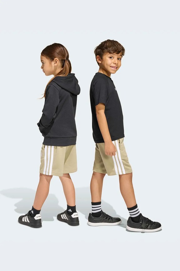 Chłopiec adidas szorty dresowe dziecięce z bawełną KB9644 zielony
