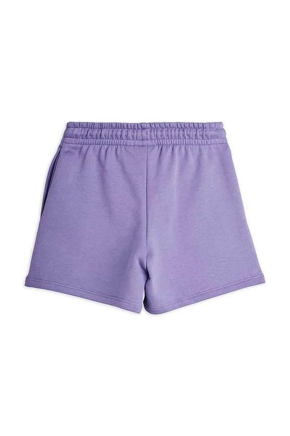 Mini Rodini kratke hlače za djecu od pamuka Football 26230130 ljubičasta SS26