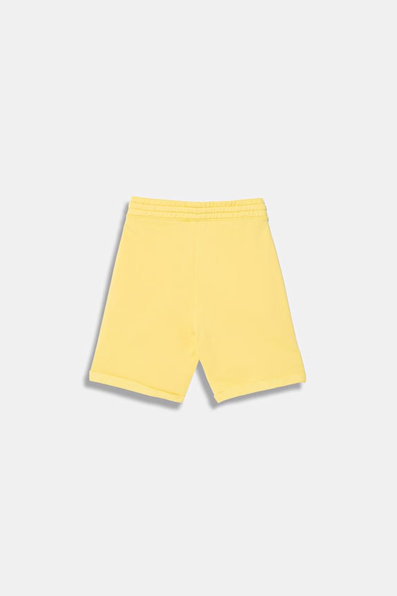 United Colors of Benetton szorty dziecięce bawełniane 3J68C901G.G.Stagionale żółty SS26