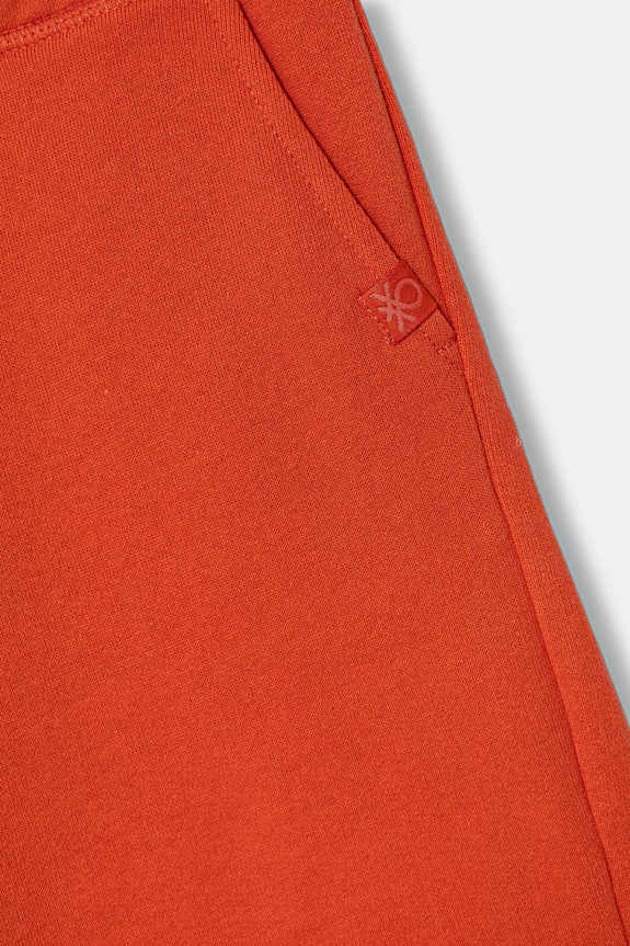 Băieți United Colors of Benetton pantaloni scurți copii din bumbac 3J68C901G.G.Stagionale portocaliu