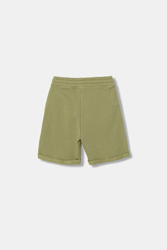 United Colors of Benetton pantaloni scurți copii de bumbac 3J68C901G.G.Stagionale verde SS26