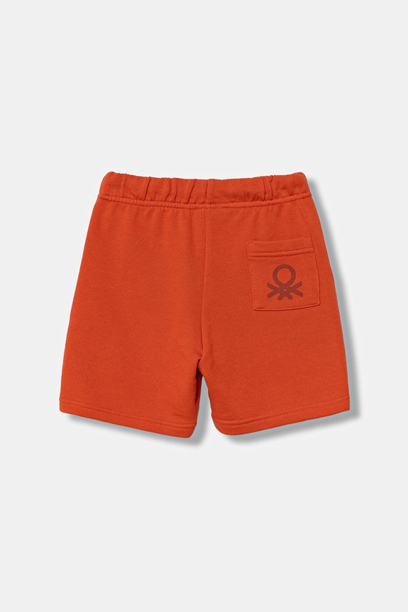 United Colors of Benetton šortky detské bavlnené 3J70G900P.P.Stagionale oranžová SS26