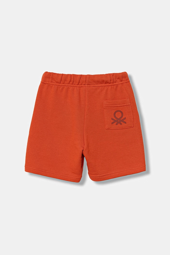 United Colors of Benetton šortky detské bavlnené 3J70G900P.P.Stagionale oranžová SS26