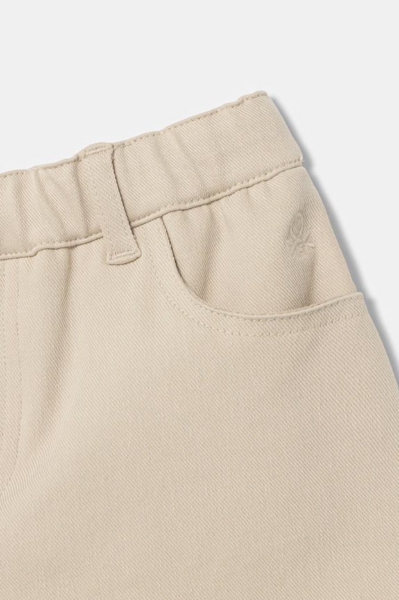 Băieți United Colors of Benetton pantaloni scurți pentru copii 46D6G9036.P.Stagionale bej