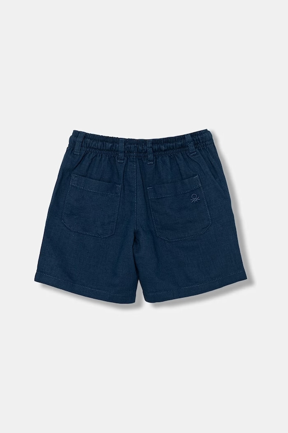 United Colors of Benetton pantaloni scurți pentru copii, cu in 43WBG9039.P.Stagionale bleumarin SS26