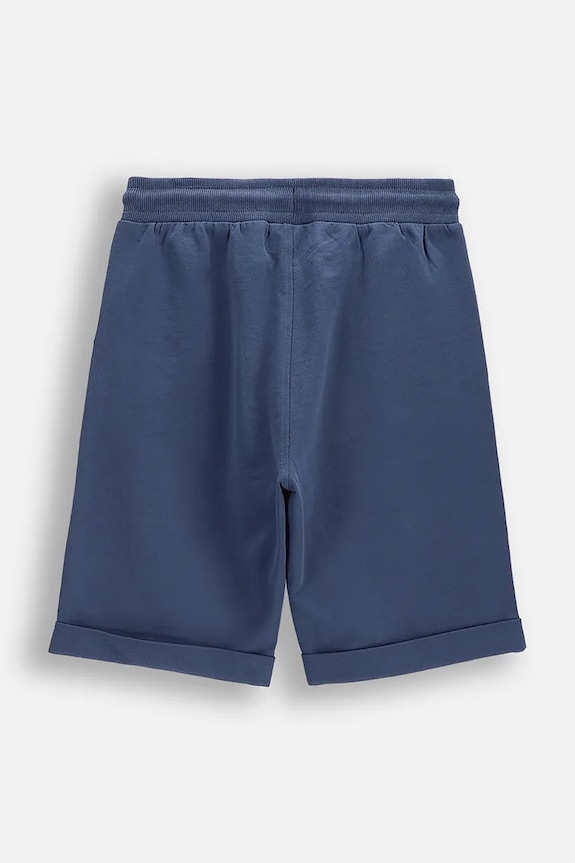 Coccodrillo pantaloni scurți de trening pentru copii, cu bumbac WC6120501VBB albastru SS26