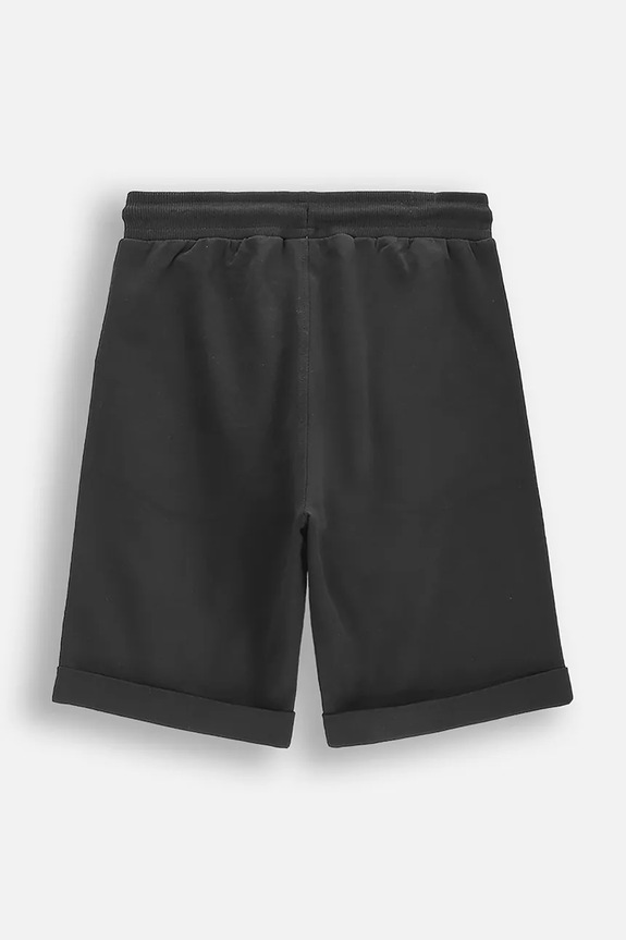 Coccodrillo teplákové šortky detské s bavlnou WC6120501VBB čierna SS26