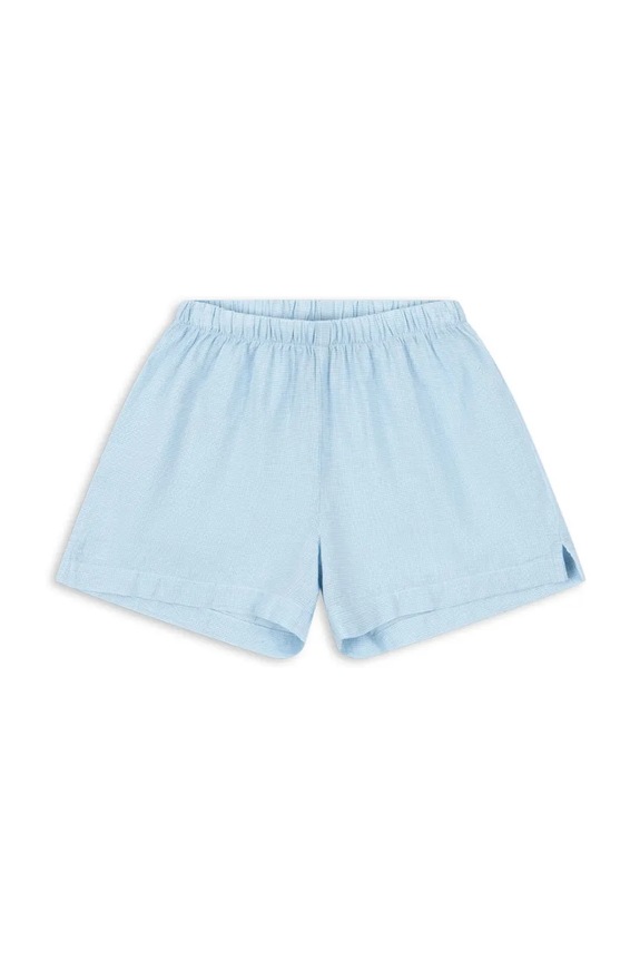 Konges Sløjd pantaloni scurți copii din bumbac FRAN SHORTS GOTS albastru KS105389.PPY2