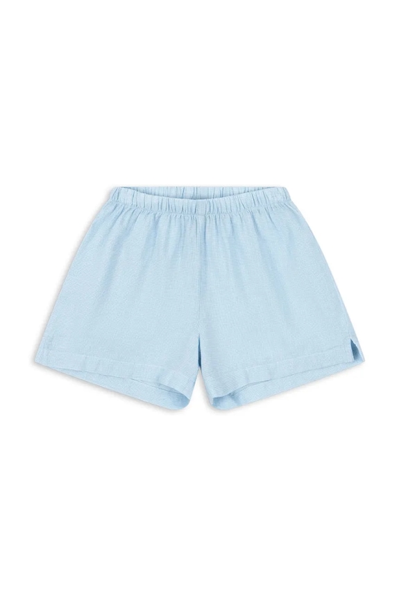 Konges Sløjd pantaloni scurți copii din bumbac FRAN SHORTS GOTS albastru KS105389.PPY2