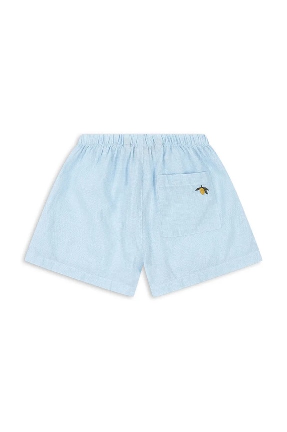 Konges Sløjd pantaloni scurți copii din bumbac FRAN SHORTS GOTS KS105389.PPY2 albastru SS26