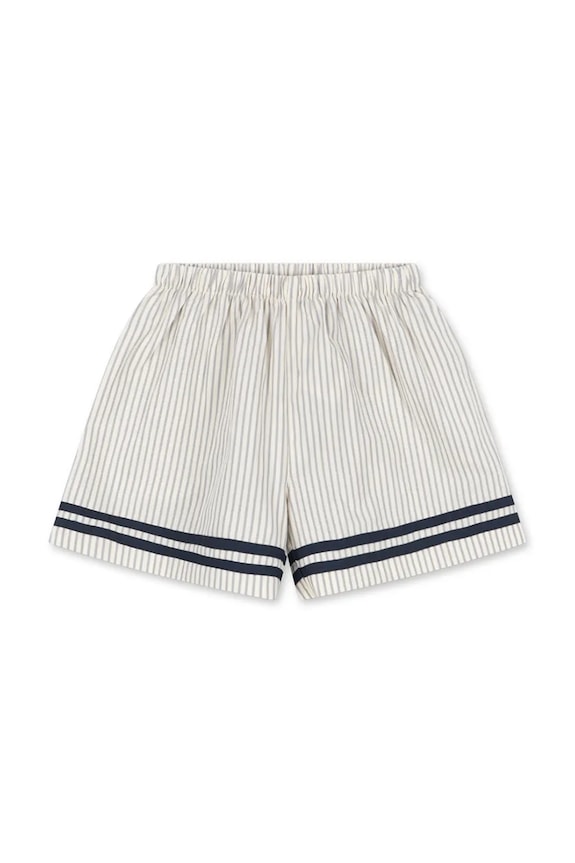 Konges Sløjd szorty dziecięce bawełniane ALLIE SAILOR SHORTS GOTS biały KS105256.PPY2