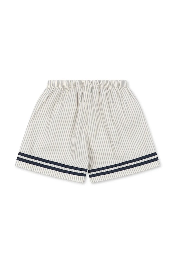 Konges Sløjd szorty dziecięce bawełniane ALLIE SAILOR SHORTS GOTS KS105256.PPY2 biały SS26