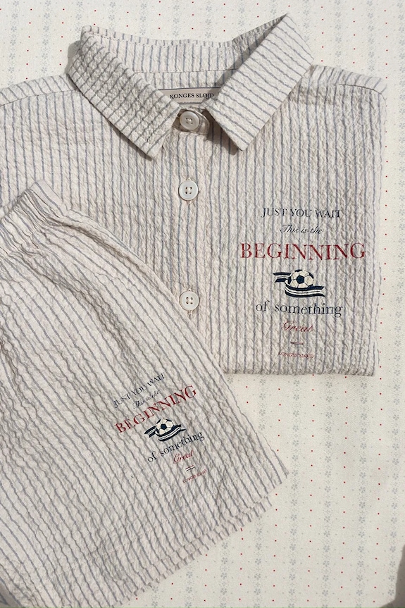 Konges Sløjd σορτς Παιδικά με βαμβάκι ELLIOT SHORTS GOTS KS105350.PPY2 μπεζ