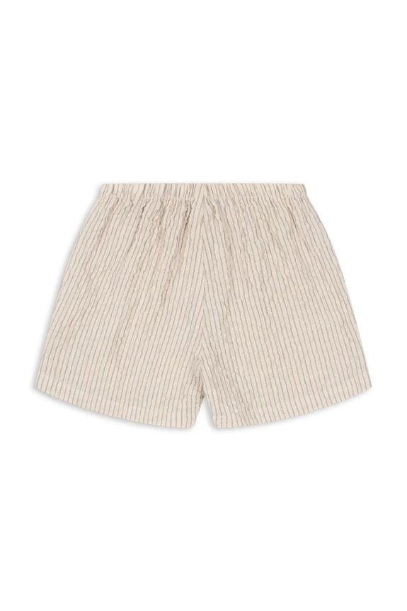Konges Sløjd šortky detské s bavlnou ELLIOT SHORTS GOTS KS105350.PPY2 béžová SS26