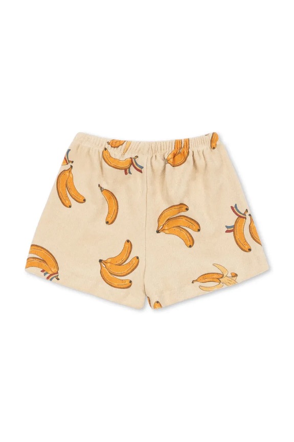 Konges Sløjd teplákové šortky detské bavlnené ITTY SHORTS GOTS KS105426.PPY2 žltá SS26