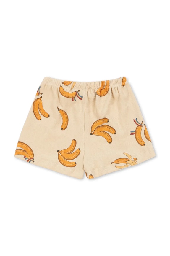 Konges Sløjd σορτς επίσημα παιδικά βαμβακερά ITTY SHORTS GOTS KS105426.PPY2 κίτρινο SS26