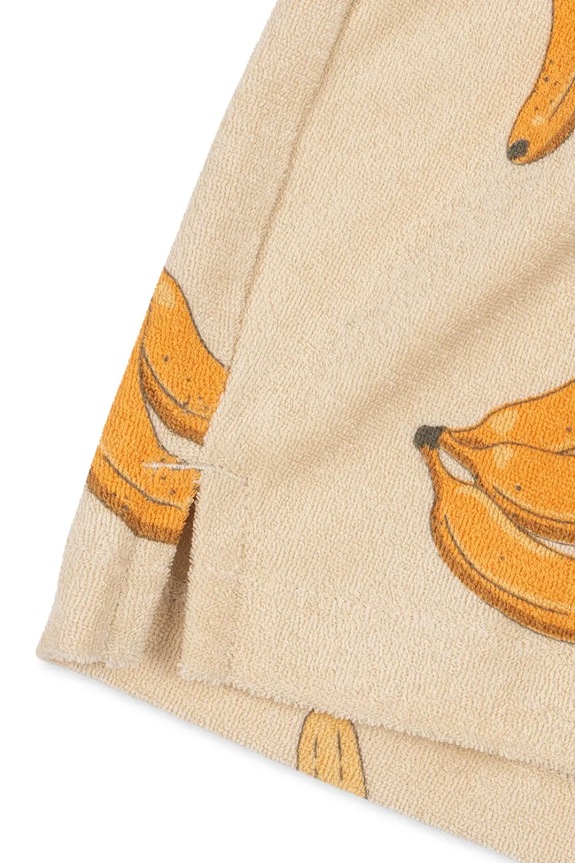 Konges Sløjd teplákové šortky detské bavlnené ITTY SHORTS GOTS žltá KS105426.PPY2