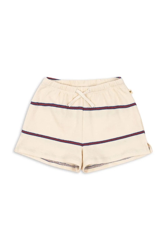 Konges Sløjd šortky detské s bavlnou TRIO SHORTS GOTS KS105558.PPY2 béžová SS26