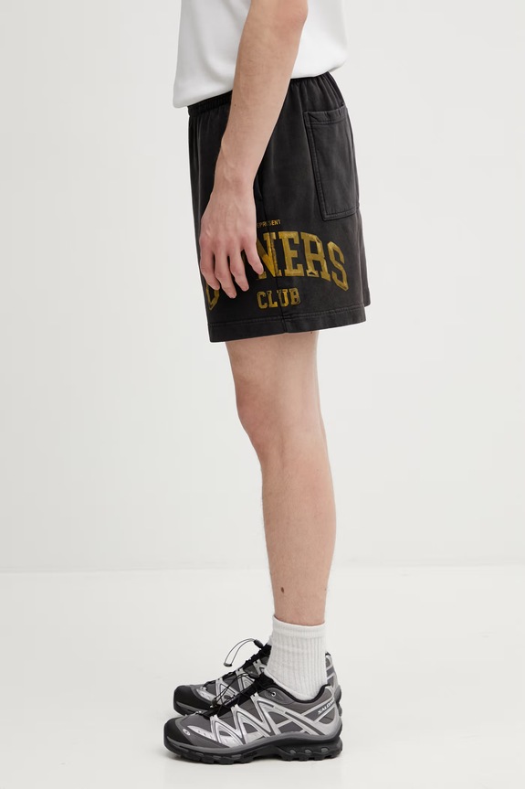 Represent szorty bawełniane Owners OCM100049.02 szary SS26