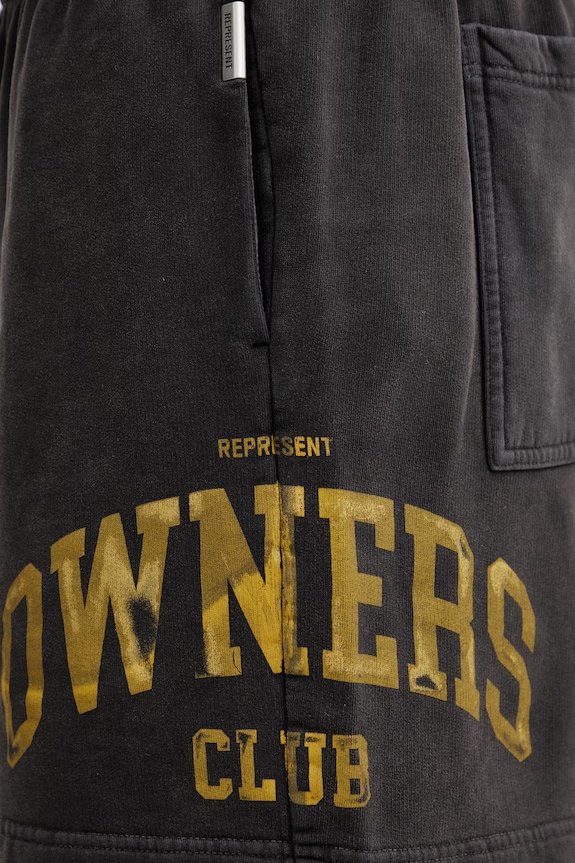 Represent szorty bawełniane Owners szary OCM100049.02