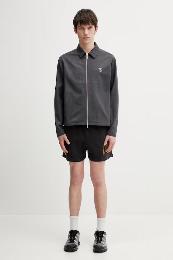 Represent szorty bawełniane Owners OCM100049.02 szary