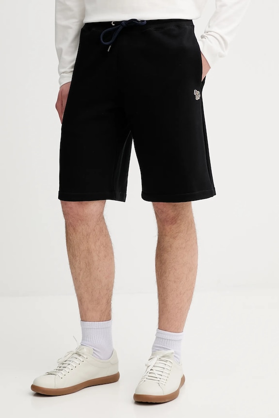 PS Paul Smith szorty bawełniane bawełna czarny M2R.429R.KZEBRA