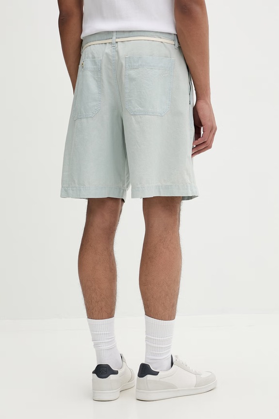 Ρούχα Kenzo Σορτς Ανδρικά βαμβακερά FG55DS3416F4 μπλε