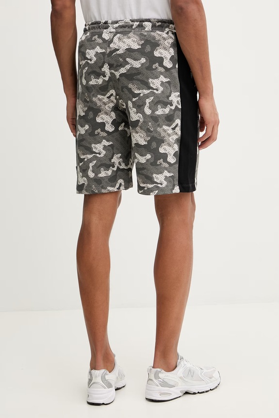Oblečení Bavlněné šortky Guess CHAYTON Z6RD00.K9YI1 šedá