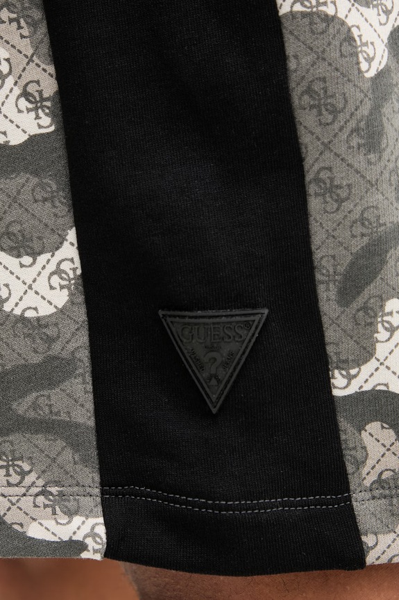 Bavlněné šortky Guess CHAYTON šedá Z6RD00.K9YI1