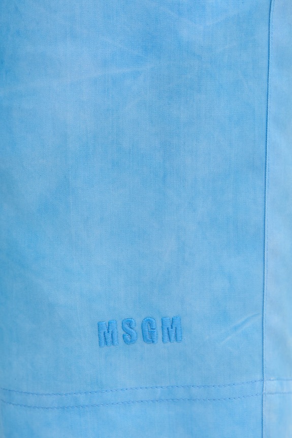 MSGM Šortky pánske modrá 4040MB05X.267009
