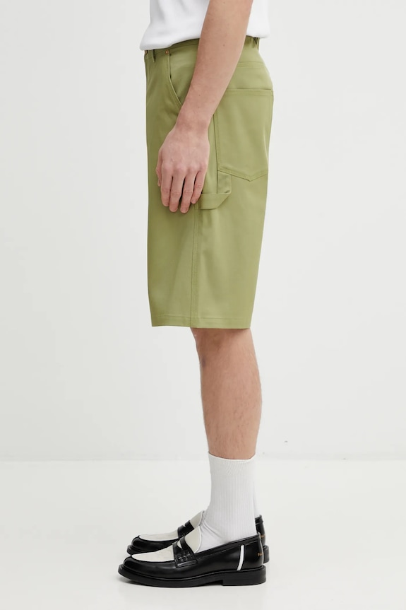 Šortky Drôle de Monsieur Short Baggy J.BS167.CO214.OL zelená SS26