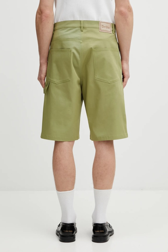Oblečenie Šortky Drôle de Monsieur Short Baggy J.BS167.CO214.OL zelená