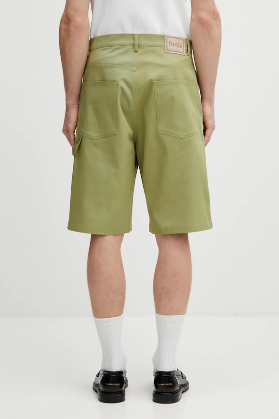 Oblečenie Šortky Drôle de Monsieur Short Baggy J.BS167.CO214.OL zelená