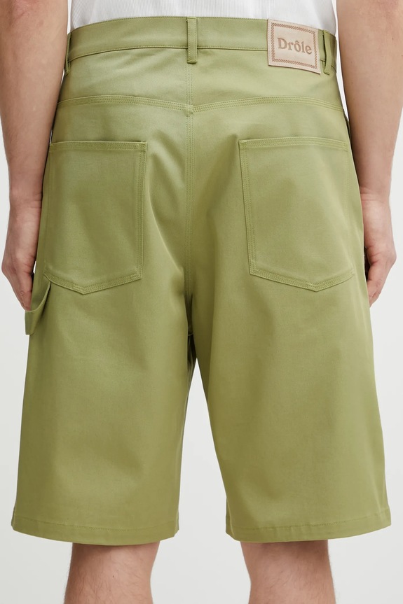 Šortky Drôle de Monsieur Short Baggy zelená J.BS167.CO214.OL