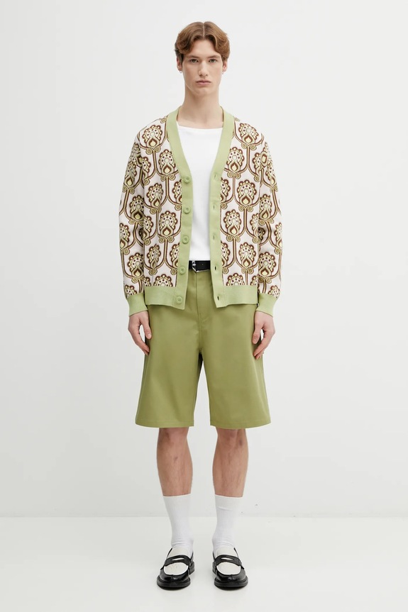 Šortky Drôle de Monsieur Short Baggy J.BS167.CO214.OL zelená