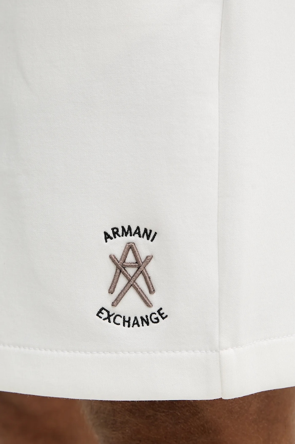 Armani Exchange pantaloni scurți bej XM001773.AF10818