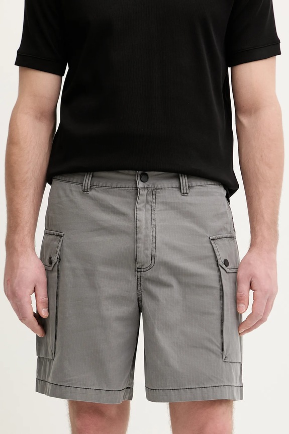 Bavlnené šortky Armani Exchange bavlna sivá XM001829.AF18577
