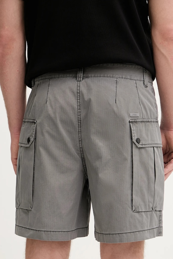 Oblečenie Bavlnené šortky Armani Exchange XM001829.AF18577 sivá
