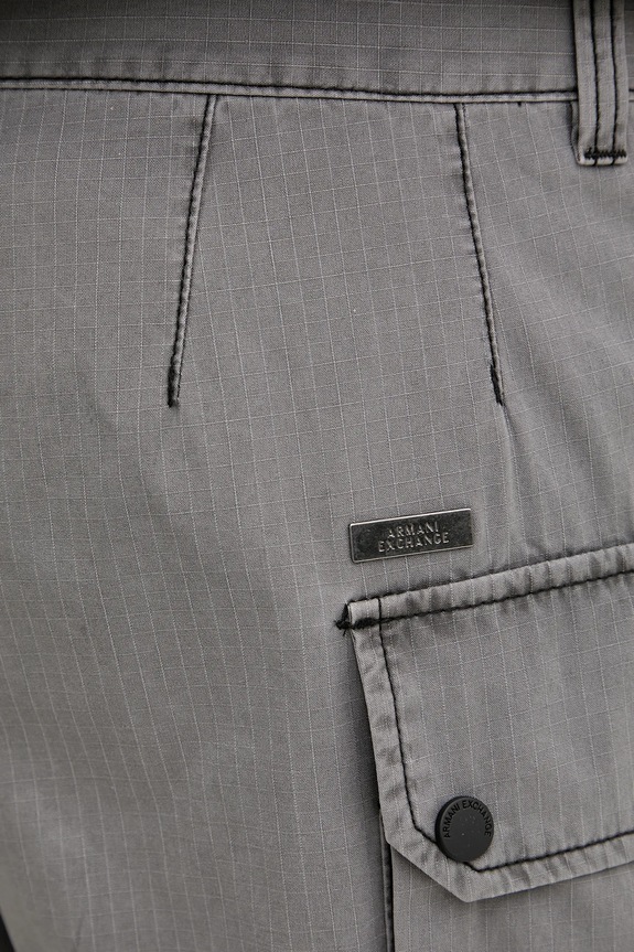 Bavlnené šortky Armani Exchange sivá XM001829.AF18577