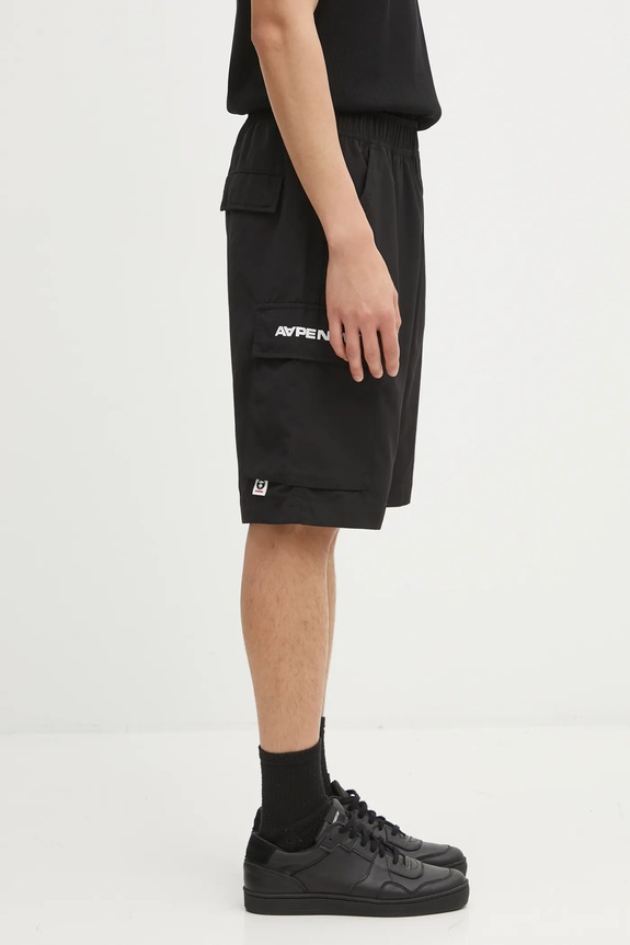 Шорты AAPE Now чёрный AAPSPMB672XXO